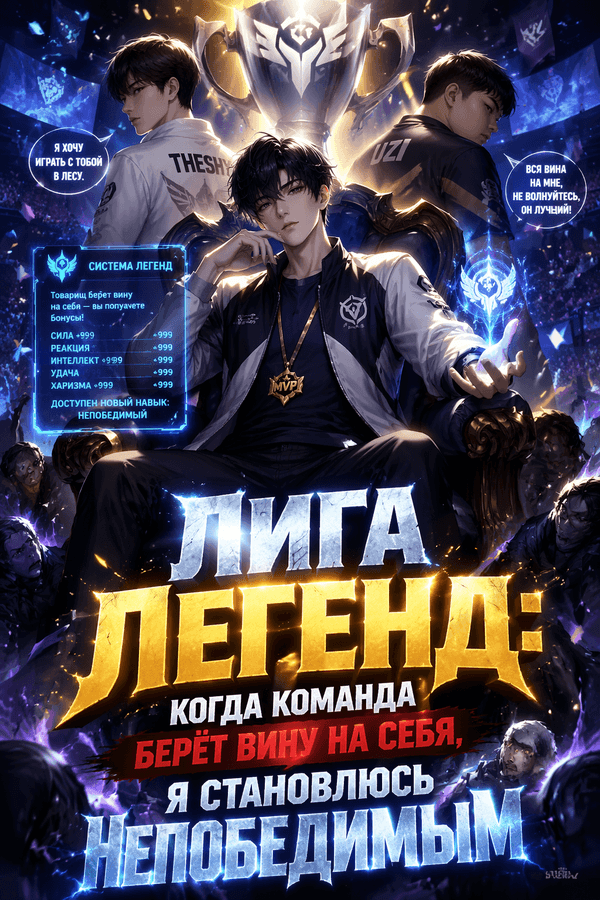 Лига Легенд: Когда команда берёт вину на себя, я становлюсь непобедимым