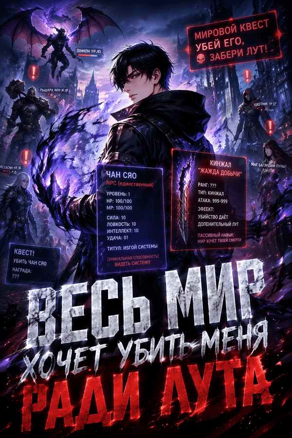 Весь мир хочет убить меня ради лута
