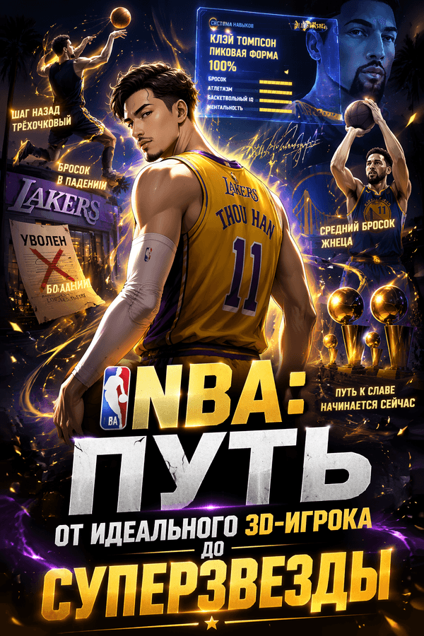 NBA: Путь от идеального 3D-игрока до суперзвезды