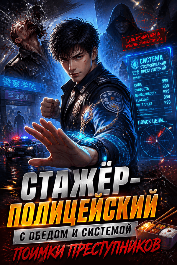 Стажёр-полицейский с обедом и системой поимки преступников