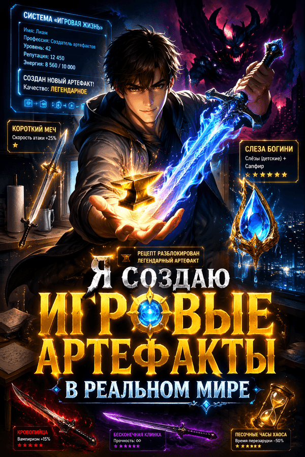 Я создаю игровые артефакты в реальном мире