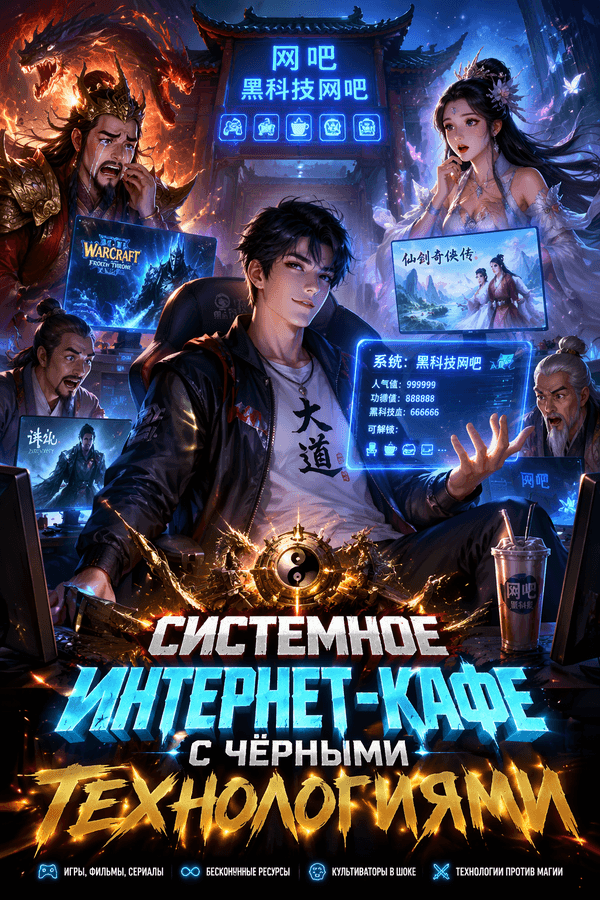 Системное интернет-кафе с чёрными технологиями