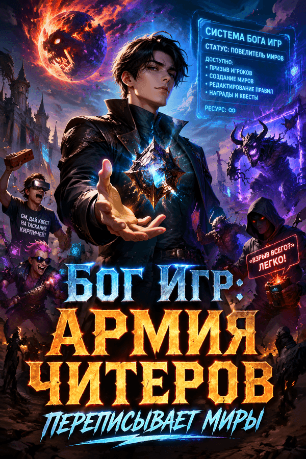 Бог Игр: Армия Читеров Переписывает Миры