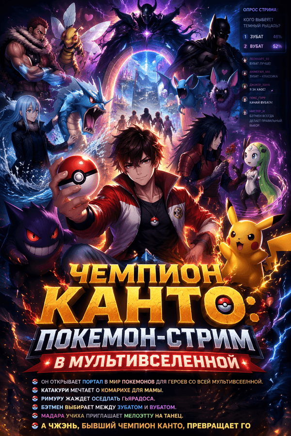 Чемпион Канто: Покемон-стрим в мультивселенной