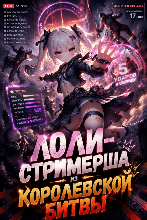 Лоли-стримерша из Королевской Битвы