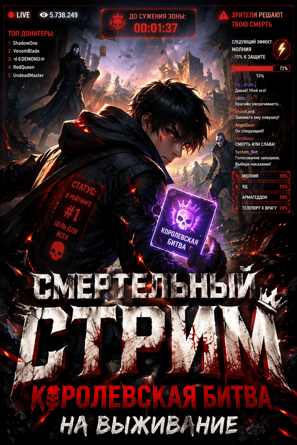 Смертельный стрим: Королевская битва на выживание
