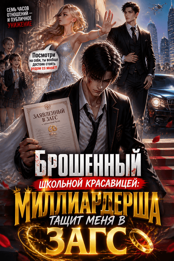Брошенный школьной красавицей: миллиардерша тащит меня в ЗАГС