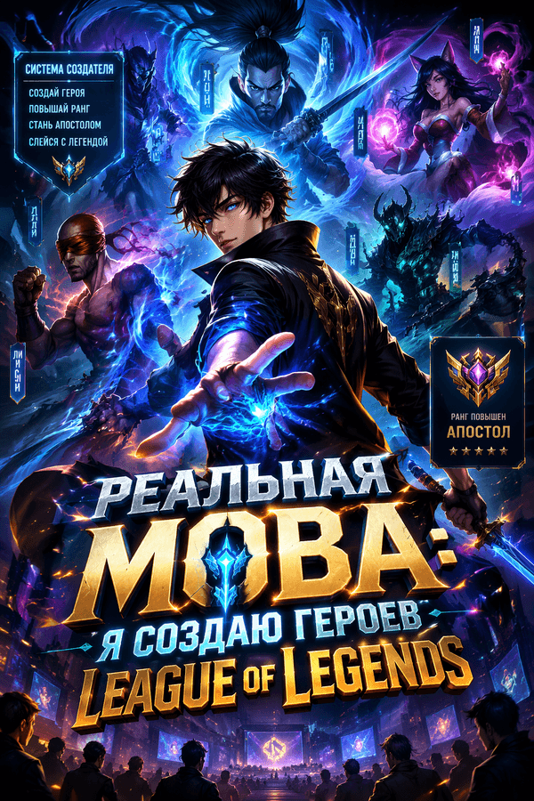 Реальная MOBA: Я создаю героев League of Legends