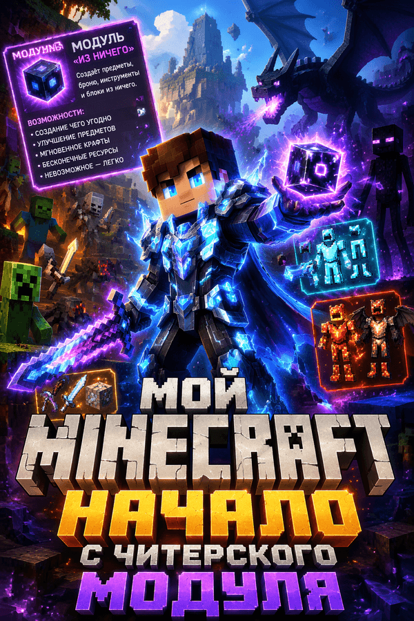 Мой Minecraft: Начало с читерского модуля