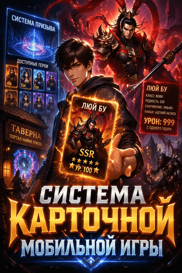 Система карточной мобильной игры