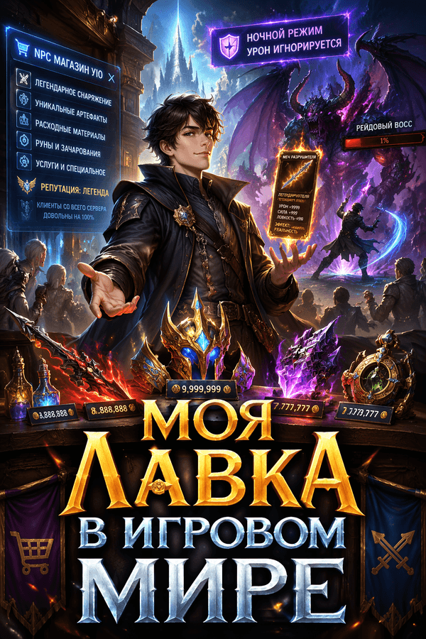 Моя лавка в игровом мире