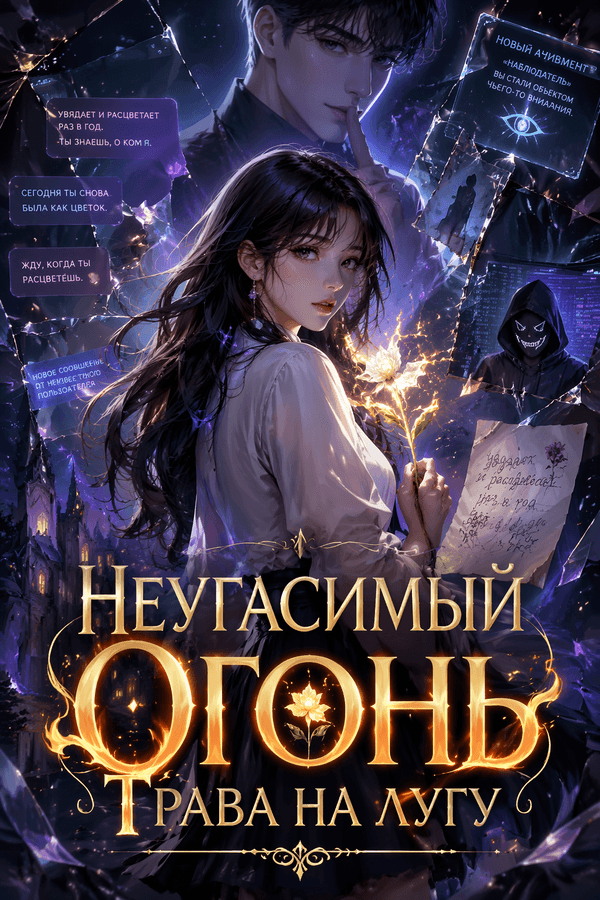 Неугасимый огонь: трава на лугу
