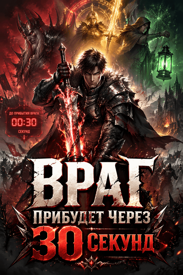 Враг прибудет через 30 секунд