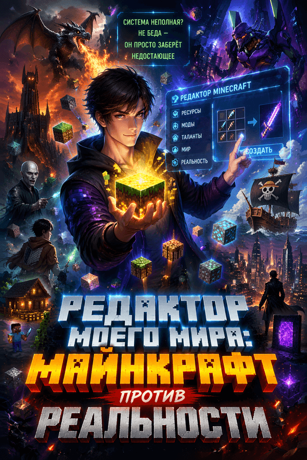 Редактор моего мира: Майнкрафт против реальности