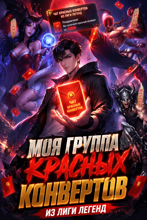Моя группа красных конвертов из Лиги Легенд