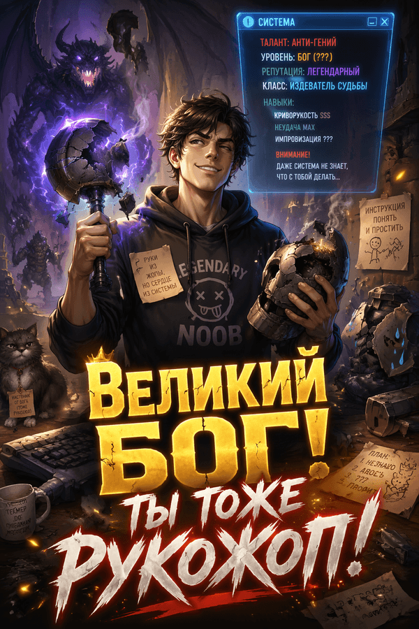 Великий Бог! Ты тоже рукожоп!