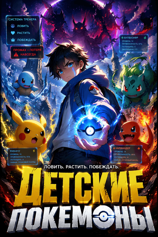 Детские покемоны