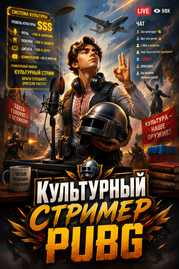 Культурный стример PUBG