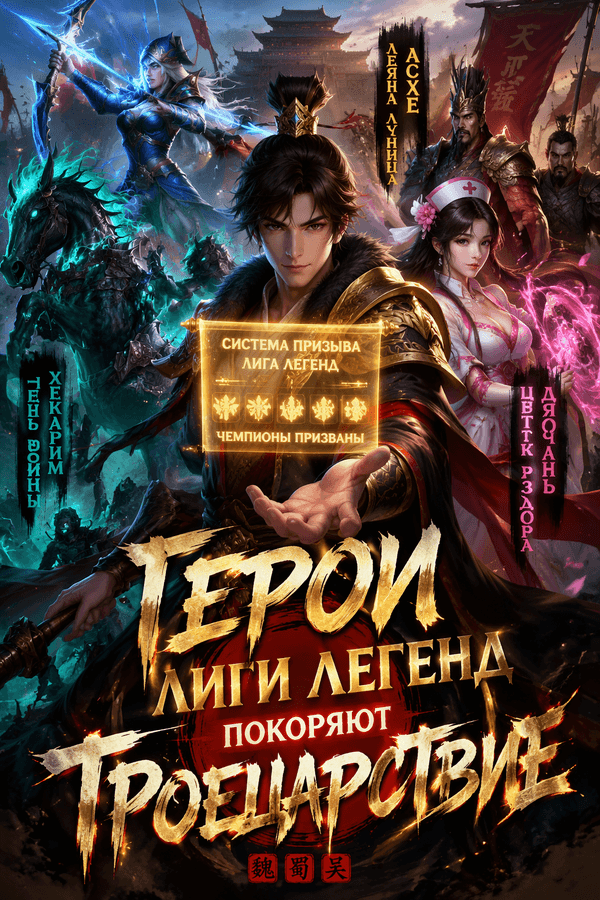 Герои Лиги Легенд покоряют Троецарствие