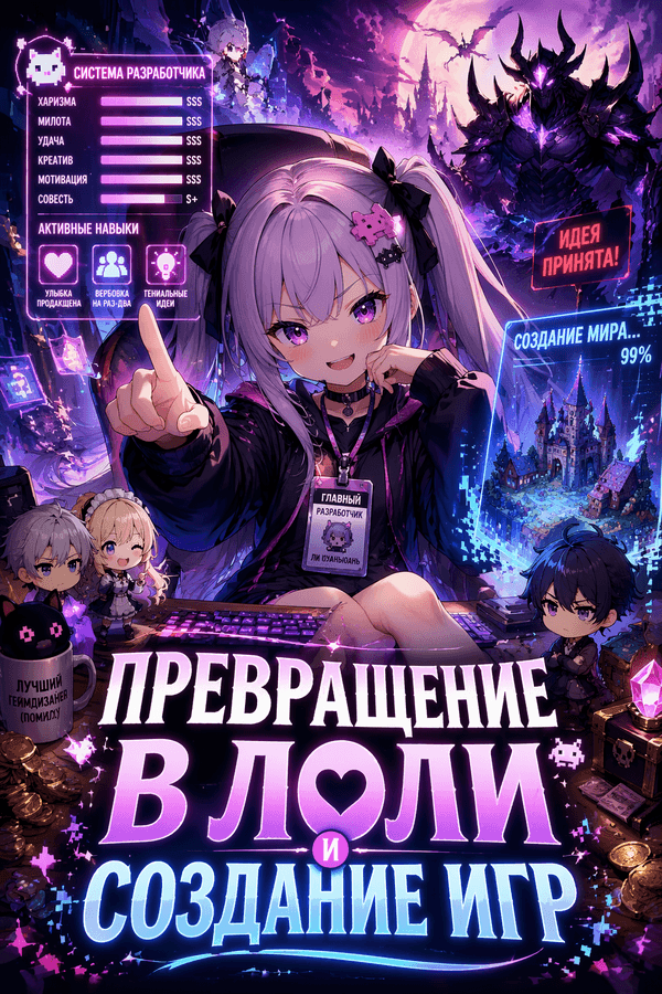 Превращение в лоли и создание игр