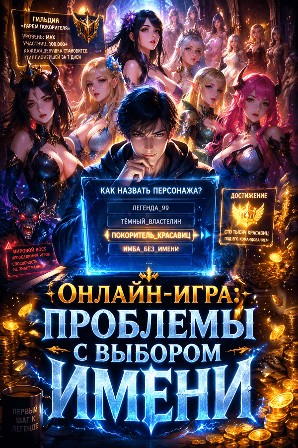 Онлайн-игра: Проблемы с выбором имени
