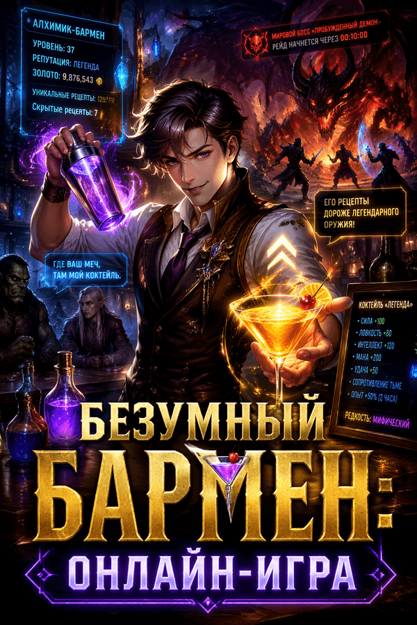 Безумный бармен: Онлайн-игра