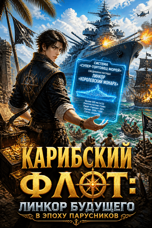 Карибский флот: Линкор будущего в эпоху парусников