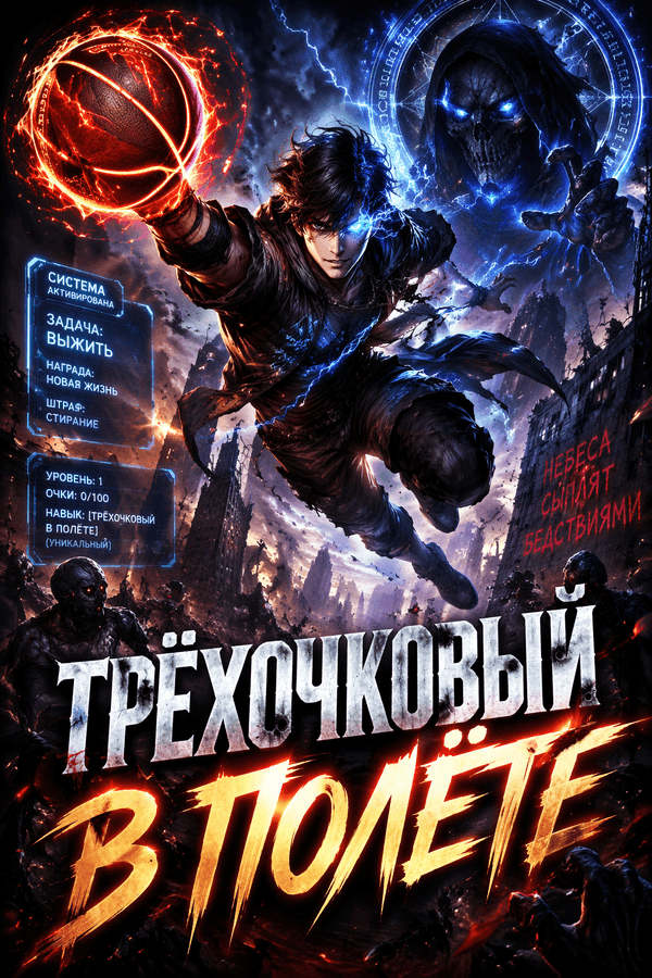 Трёхочковый в полёте