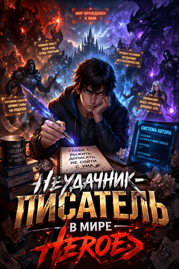 Неудачник-писатель в мире Heroes