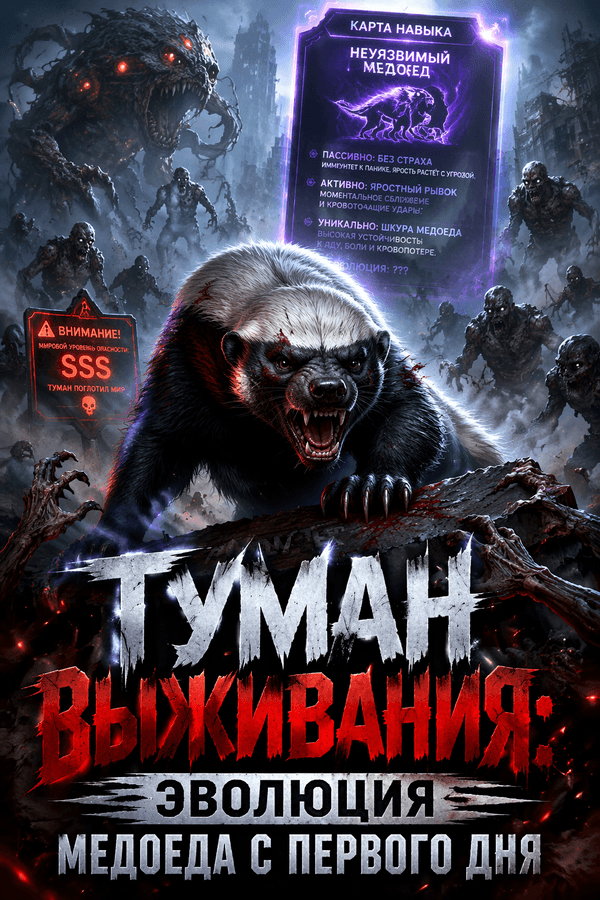 Туман выживания: Эволюция медоеда с первого дня