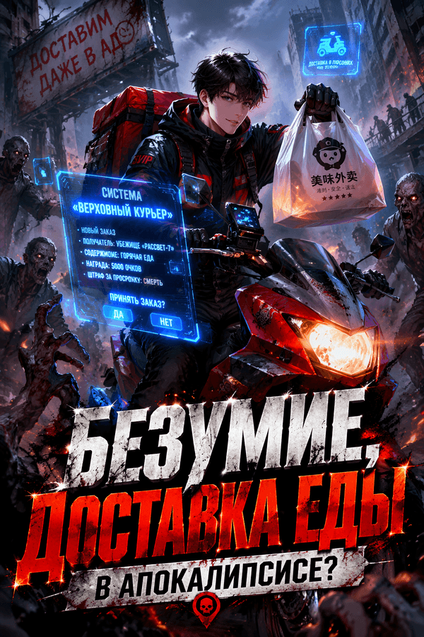 Безумие, доставка еды в апокалипсисе?
