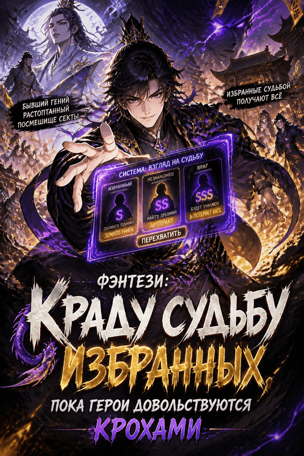 Фэнтези: Краду судьбу избранных, пока герои довольствуются крохами
