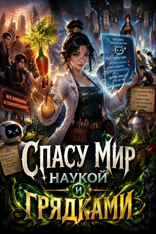 Спасу мир наукой и грядками