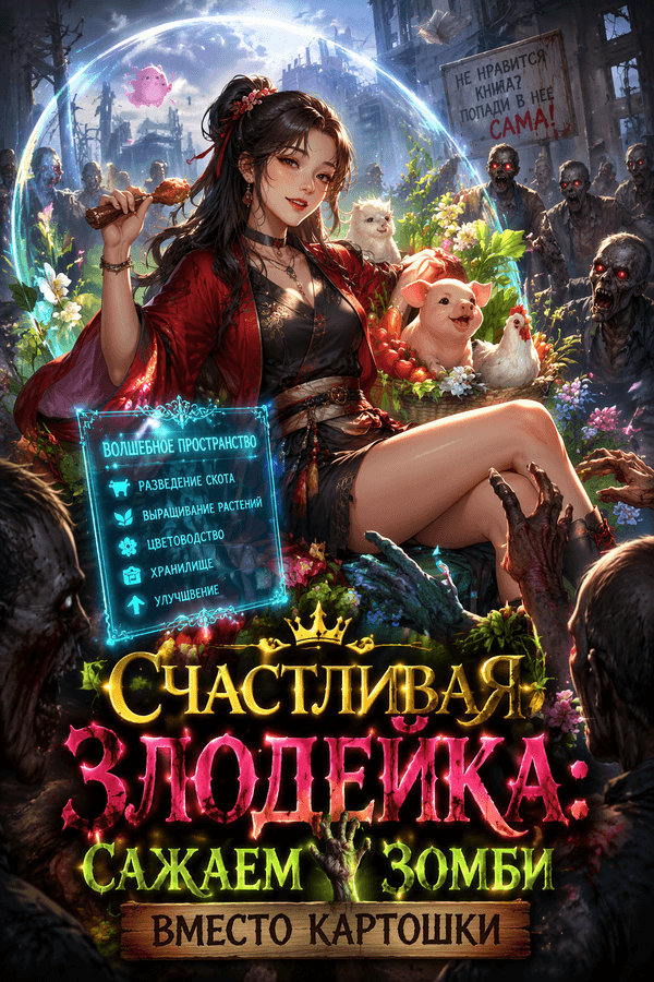 Счастливая злодейка: Сажаем зомби вместо картошки