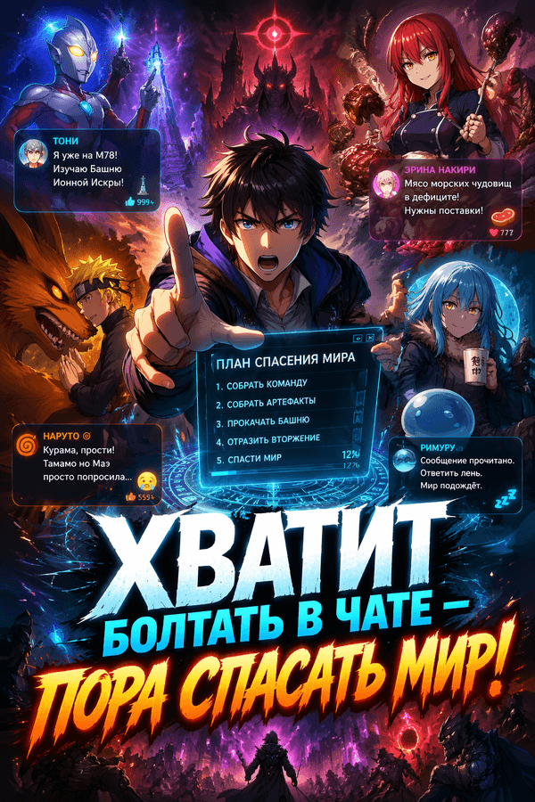 Хватит болтать в чате — пора спасать мир!