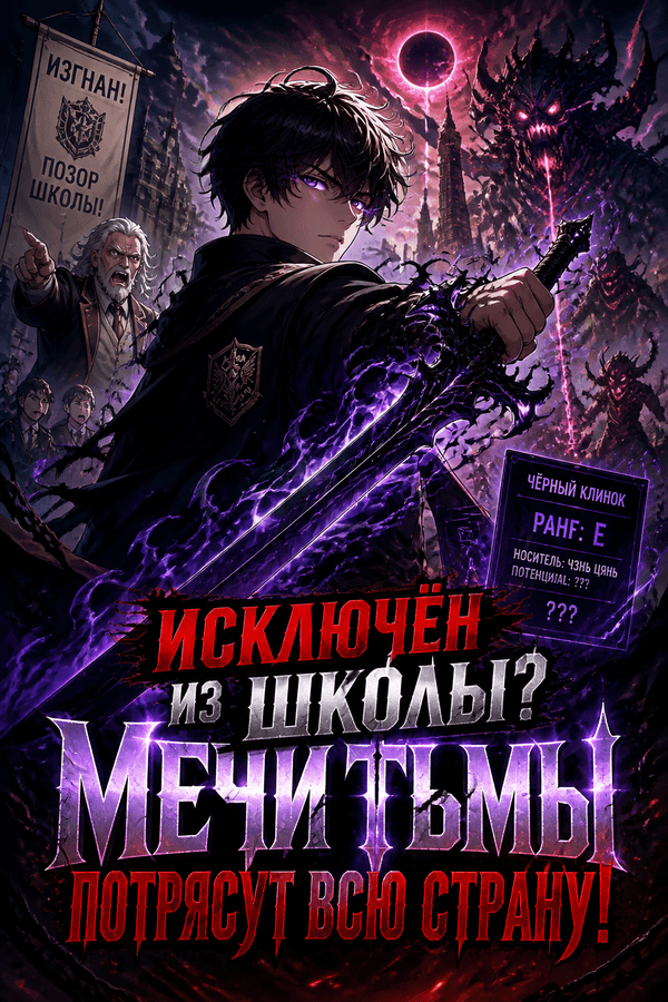 Исключён из школы? Мечи тьмы потрясут всю страну!