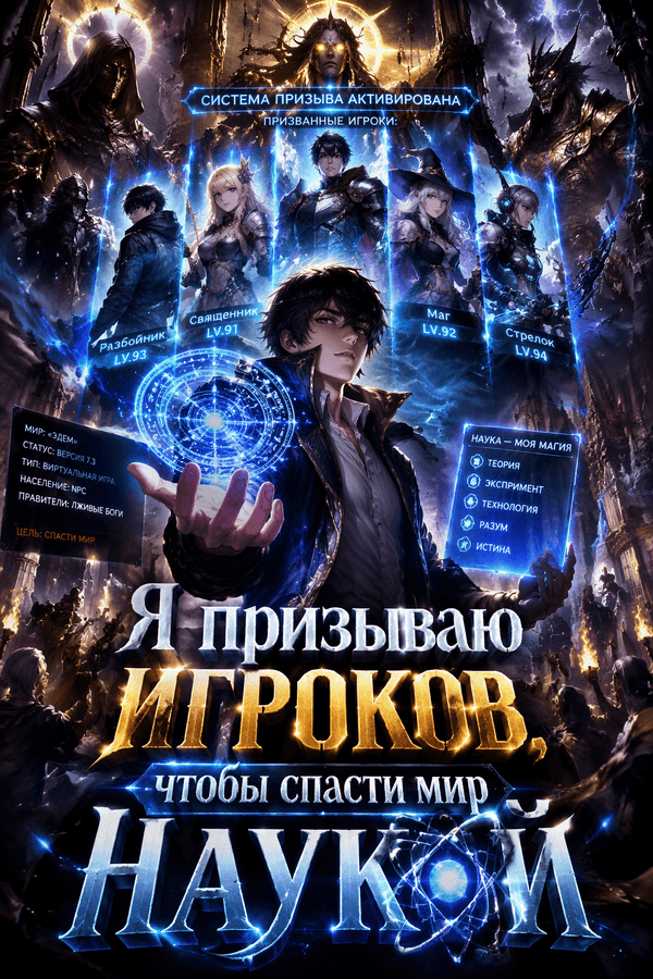 Я призываю игроков, чтобы спасти мир наукой