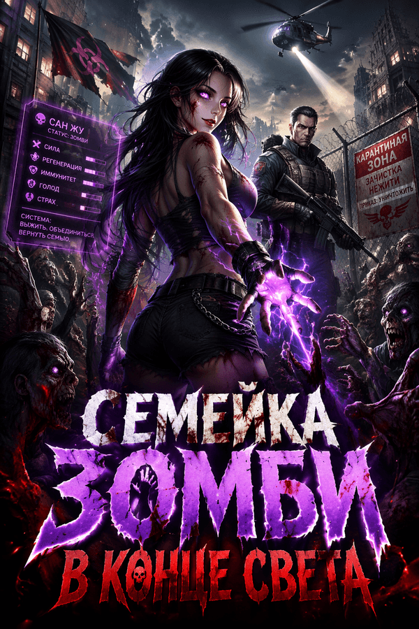 Семейка зомби в конце света