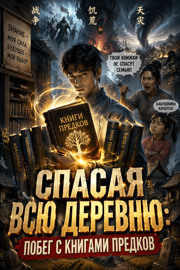 Спасая всю деревню: Побег с книгами предков
