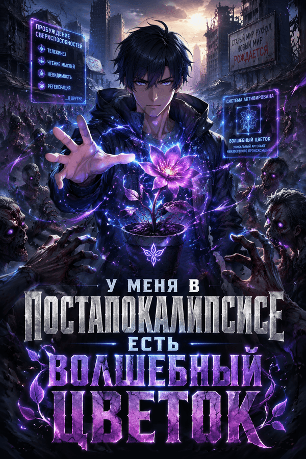 У меня в постапокалипсисе есть волшебный цветок