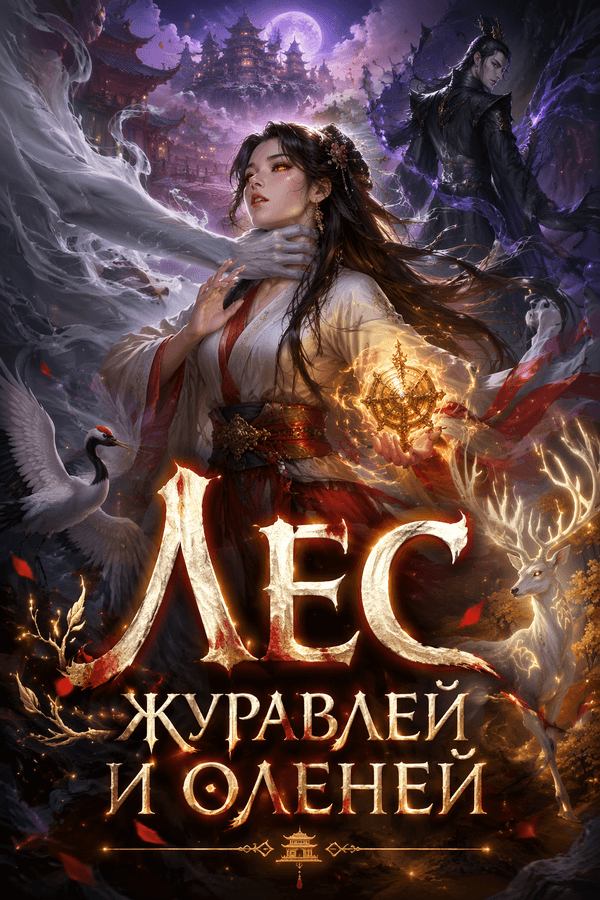 Лес журавлей и оленей