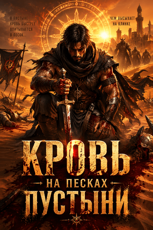 Кровь на песках пустыни