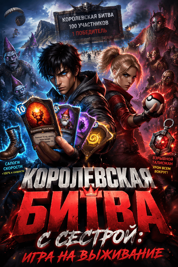 Королевская битва с сестрой: игра на выживание