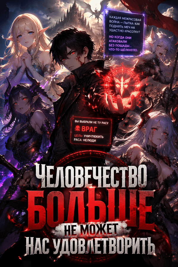 Человечество больше не может нас удовлетворить