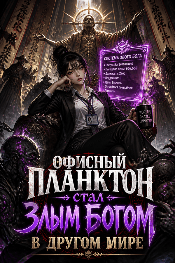 Офисный планктон стал злым богом в другом мире
