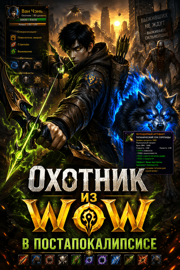 Охотник из WoW в постапокалипсисе