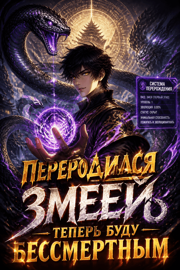 Переродился змеёй — теперь буду бессмертным