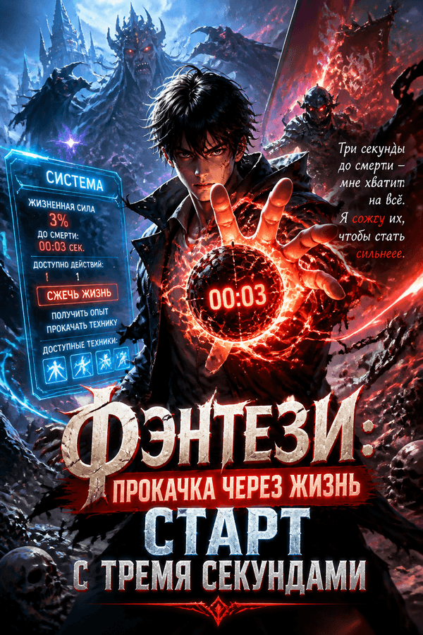 Фэнтези: прокачка через жизнь. Старт с тремя секундами
