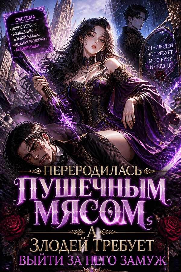 Переродилась пушечным мясом, а злодей требует выйти за него замуж