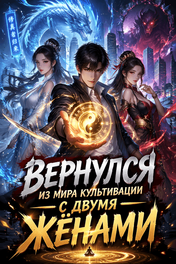 Вернулся из мира культивации с двумя жёнами